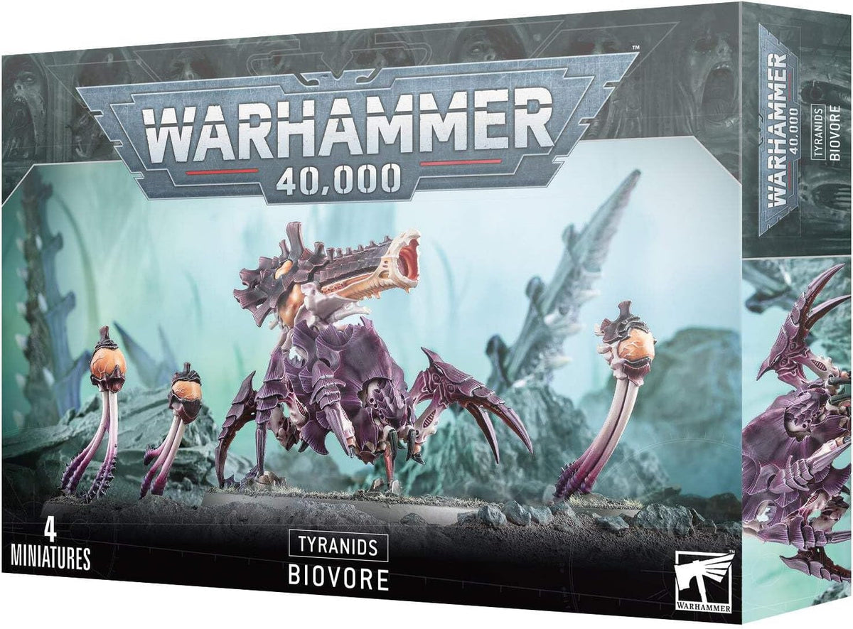 '- Warhammer 40,000 - Tyranids: Biovore, Black