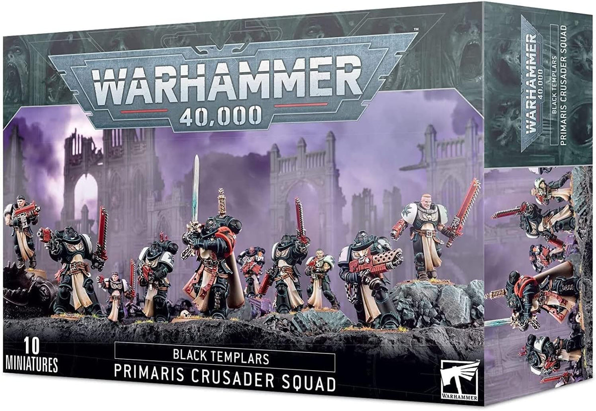 '- Warhammer 40,000 - Black Templars: Primaris Crusader Squad