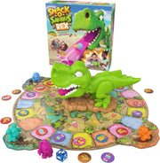 Snack-O-Saurus Rex – an Interactive Board Game for Snack Lovers & Dino Fans, Funny Family Game, Board Game for Family Game Night, for Kids Aged 5 & Up