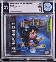 2001 HARRY POTTER AND THE SORCERER'S STONE SONY PLAYSTATION 1 PS1 WATA 9.8 A+ SEALED