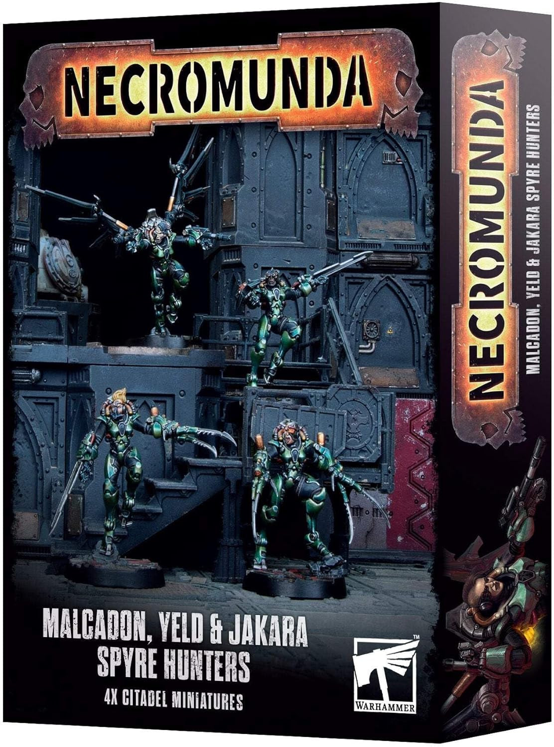 '- Warhammer - Necromunda: Malcadon Yeld and Jakara Spyre Hunter