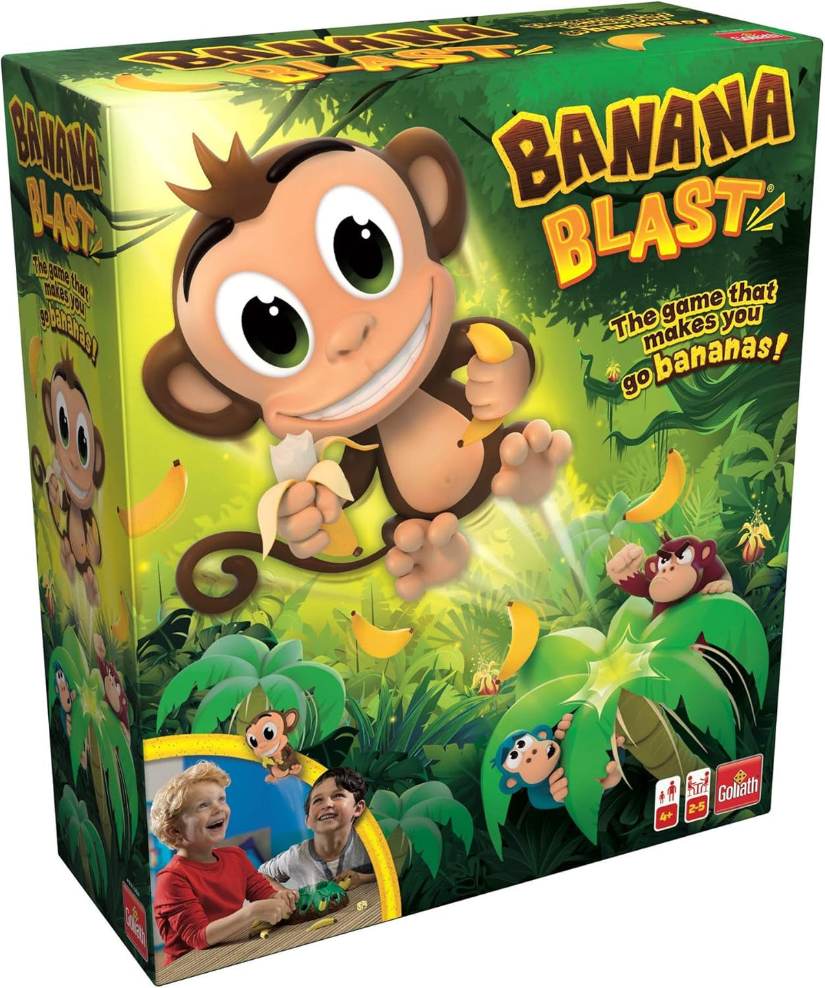 Banana Blast: the Game That Makes You Go Bananas! | Interactive Kids Action Game | for 2-5 Players | Ages 4+