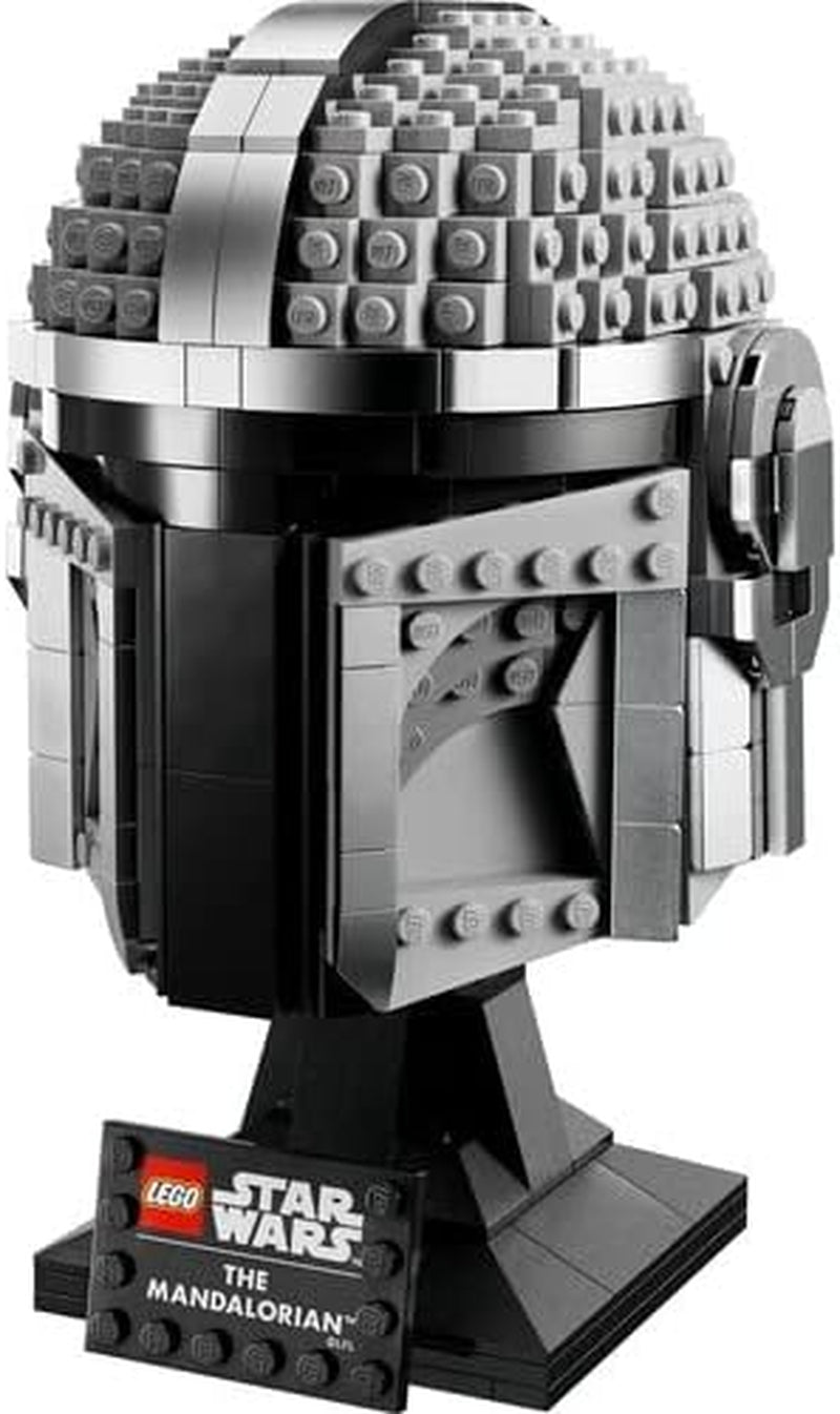 Star Wars the Mandalorian Helmet Model Building Kit, Collectible Display Set for Adults, Gift Idea for Men, Women, Him or Her 75328