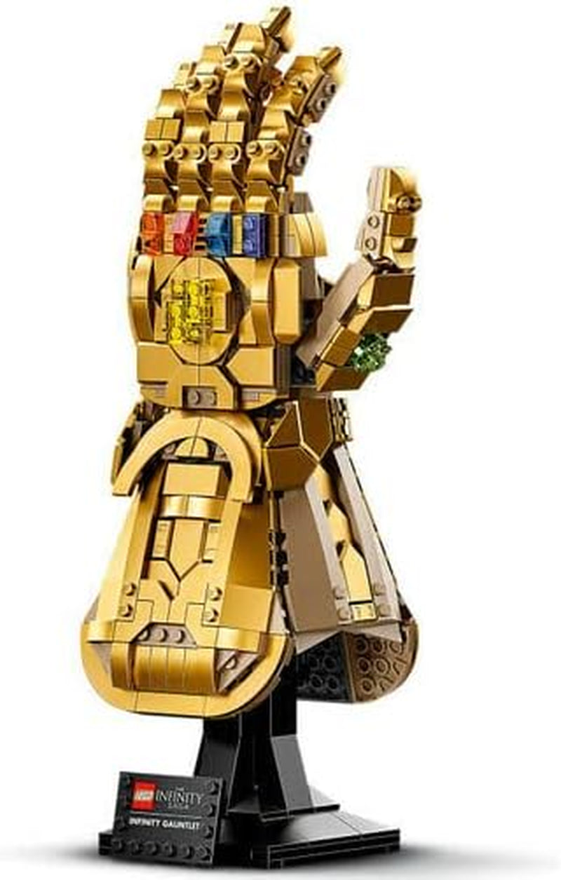 Marvel Infinity Gauntlet Building Set, Collectible Thanos Glove with Infinity Stones, Collectible Avengers Gift for Men, Women, Him, Her, Model Kits for Adults to Build 76191