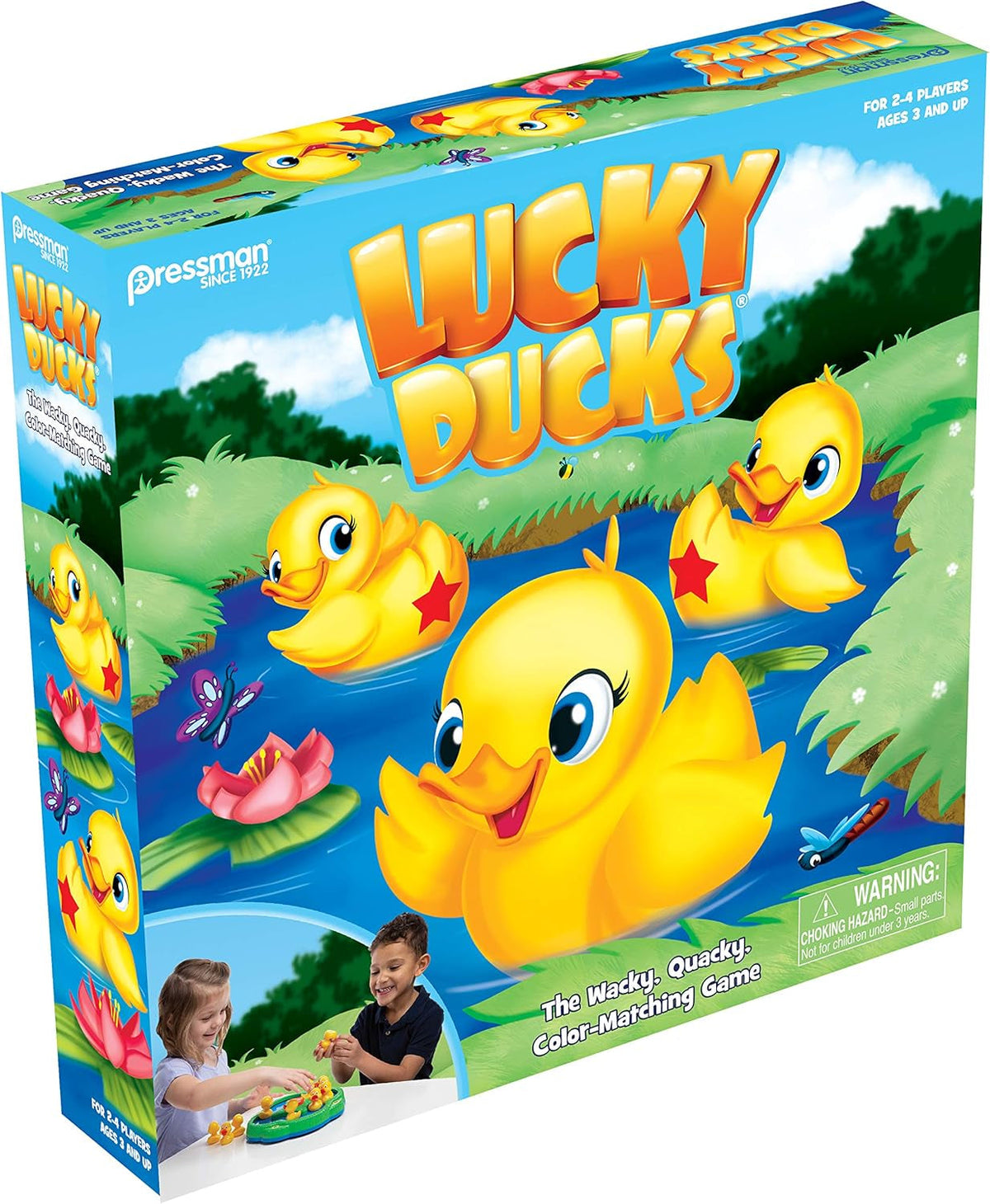 Goliath Games Lucky Ducks, Fun Board Games for Small Kids Aged 3+, Multi-Colour