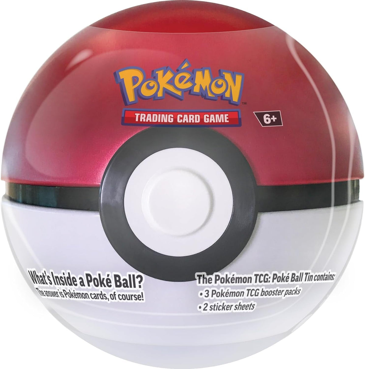 TCG: Poké Ball Tin Bundle - Poké Ball, Lure Ball & Premier Ball (9  TCG Booster Packs, 7 Sticker Sheets)