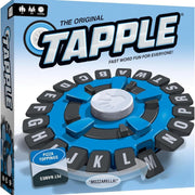 TAPPLE Word Game | Fast-Paced Family Board Game | Choose a Category & Race against the Timer to Be the Last Player | Learning Game Great for All Ages, Black