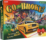Go for Broke: the Game You Win by Losing a Million, Classic Games for 2-4 Players. Suitable for Ages 8+