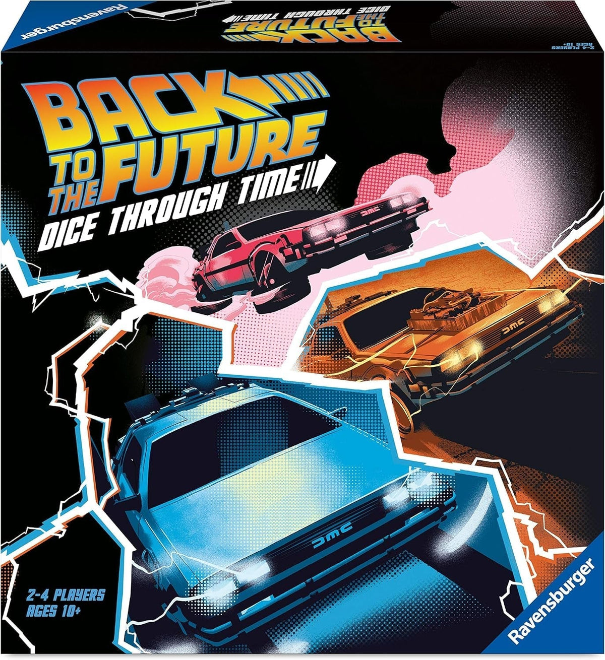 Back to the Future - Immersive Strategy Board Game for Adults and Kids Age 10 Years up - 2 to 4 Players - Dice through Time