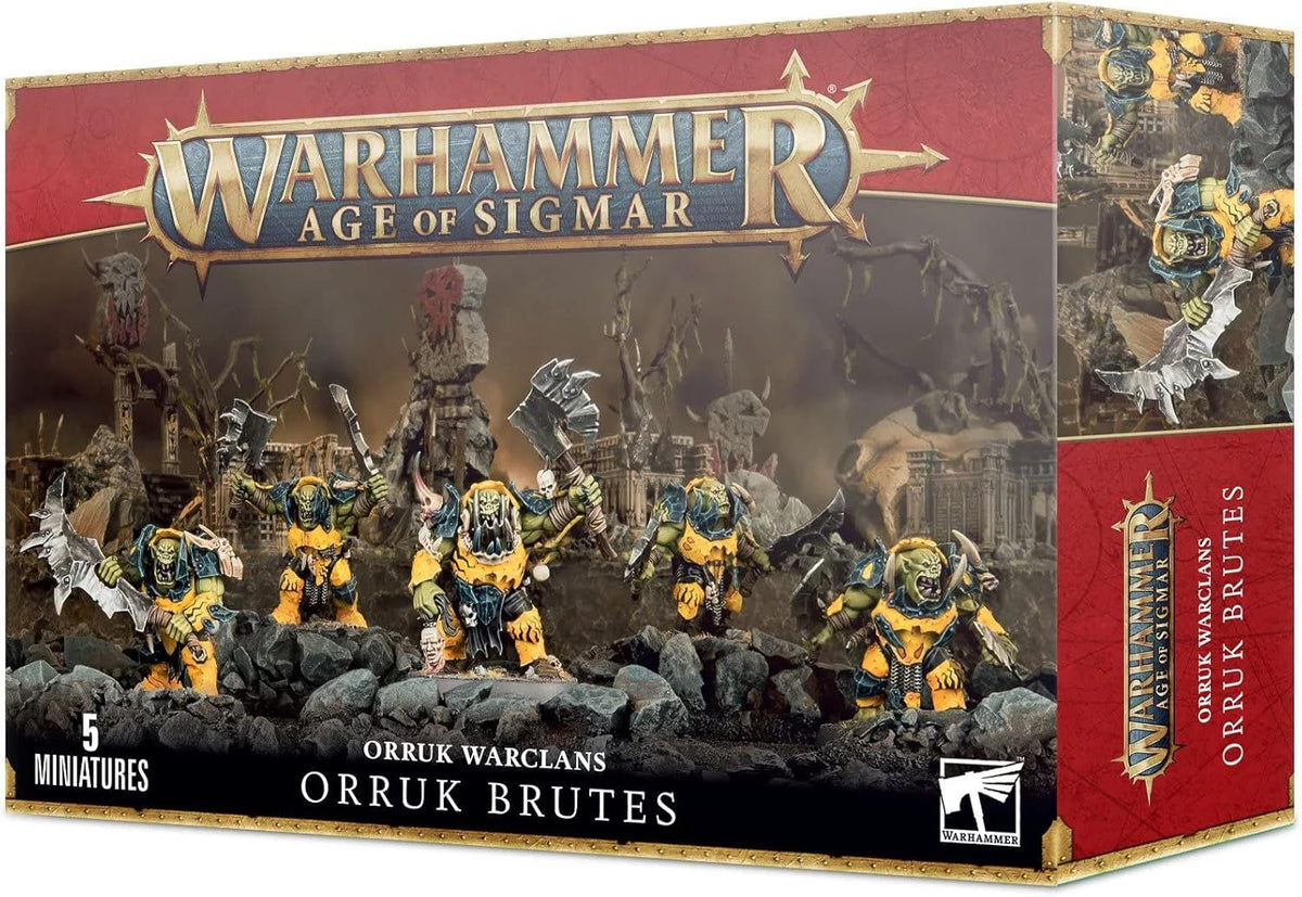 Games Workshop  Orruk Brutes: 5 Miniatures, 144+ Age, Assembly Required