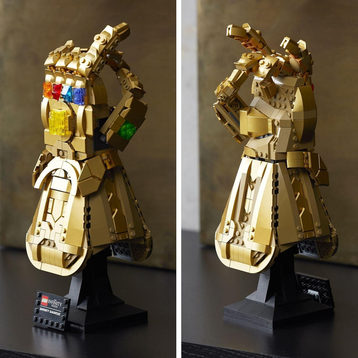 Marvel Infinity Gauntlet Building Set, Collectible Thanos Glove with Infinity Stones, Collectible Avengers Gift for Men, Women, Him, Her, Model Kits for Adults to Build 76191