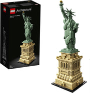 Architecture Statue of Liberty Model Kit for Adults to Build, Collectable New York Souvenir Building Set, Gift Idea for Women, Men, Her or Him, Home Decor, Creative Activity 21042
