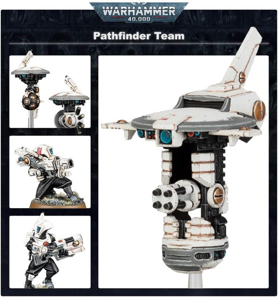 Warhammer 40K - Tau Pathfinder Team, Black