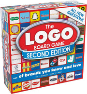 the LOGO Board Game Second Edition - the Family Board Game of Brands and Products You Know and Love, Family Games for Adults and Kids Suitable from 12+ Years
