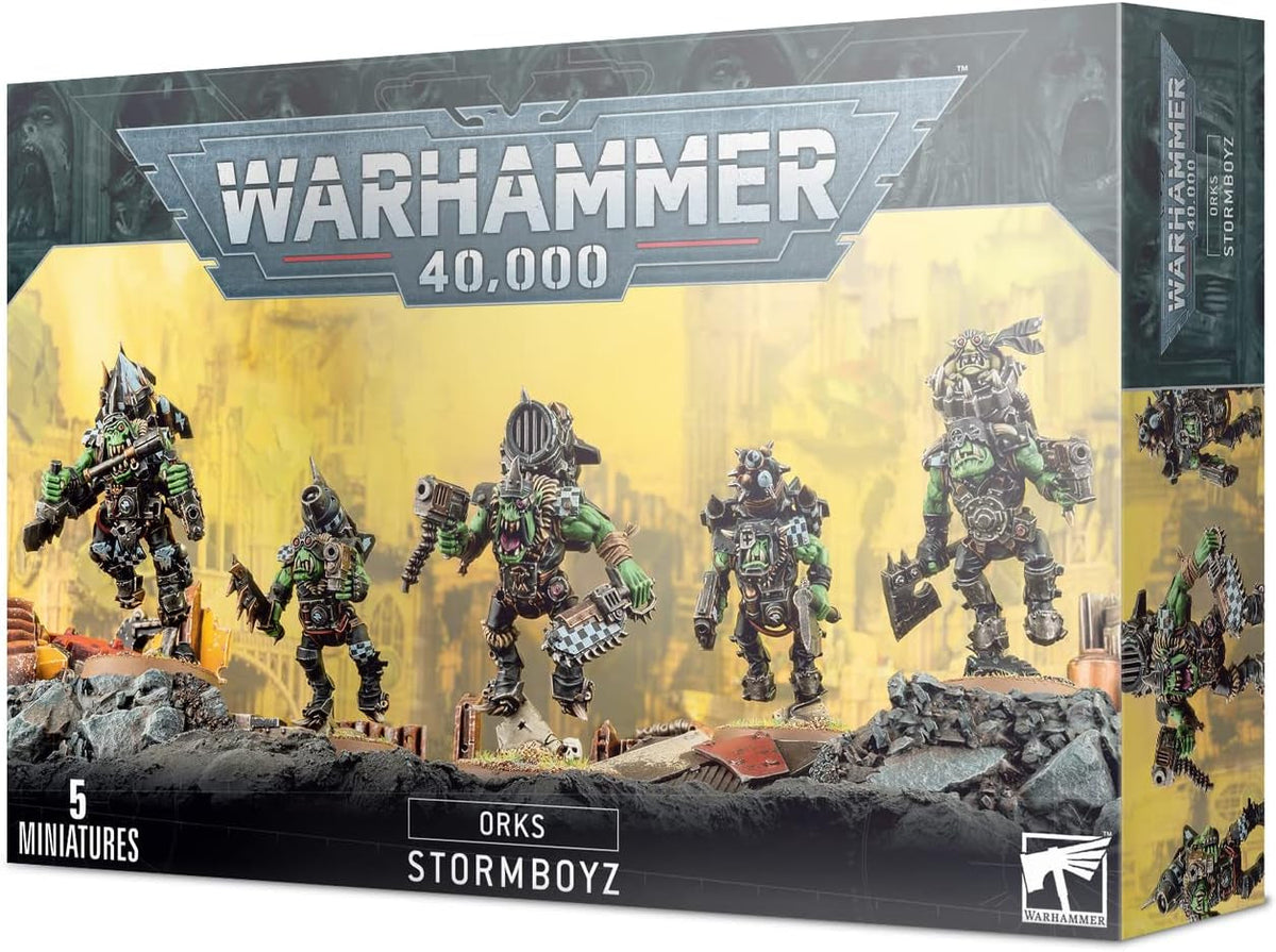 Warhammer+40K+-+Orks+Stormboyz+%282018%29, Black