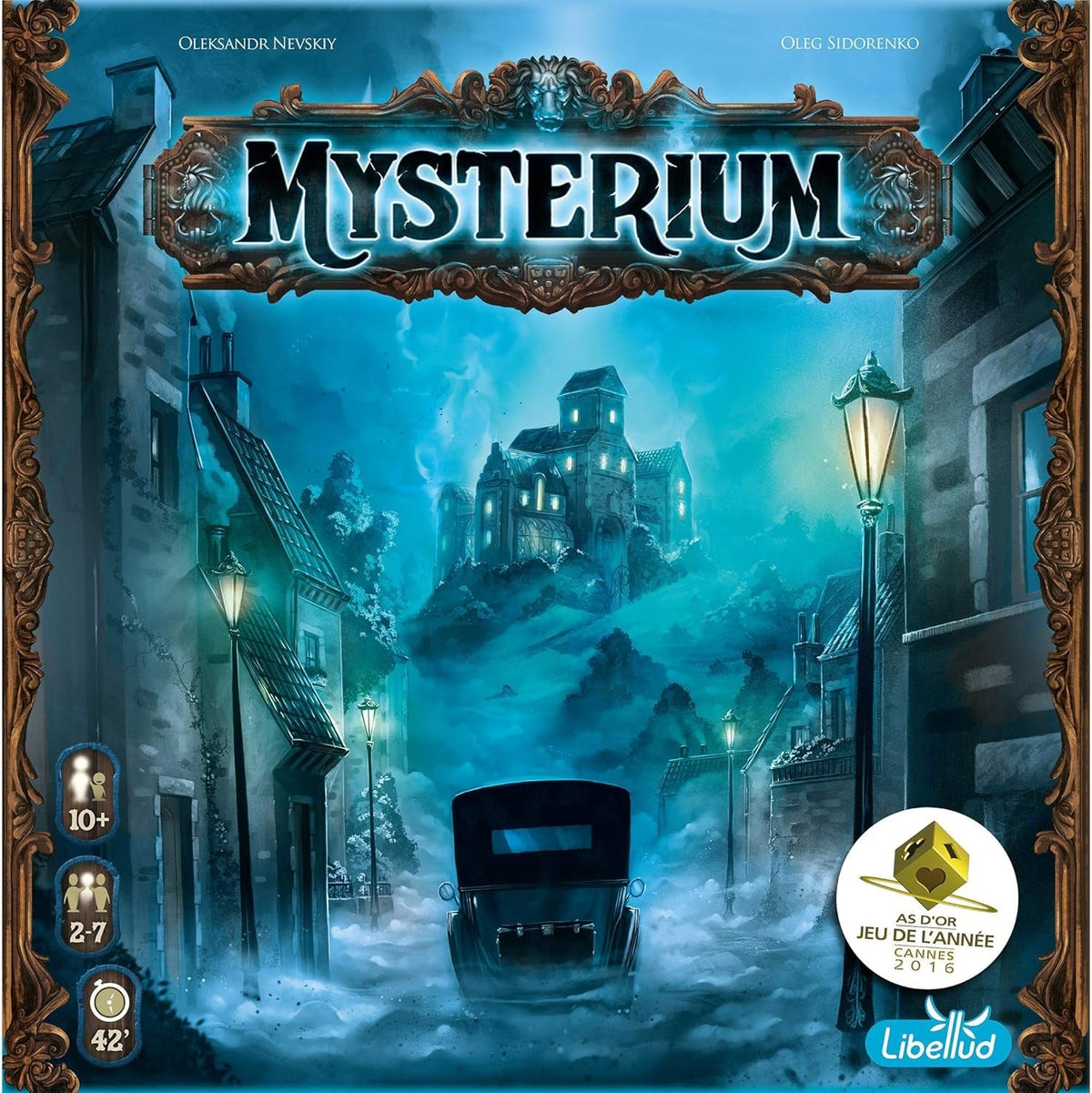 | Mysterium Board Game (Base Game) | Mystery Board Game | Cooperative Game for Adults and Kids | Fun for Family Game Night | Ages 10 and up | 2-7 Players | Average Playtime 45 Minutes