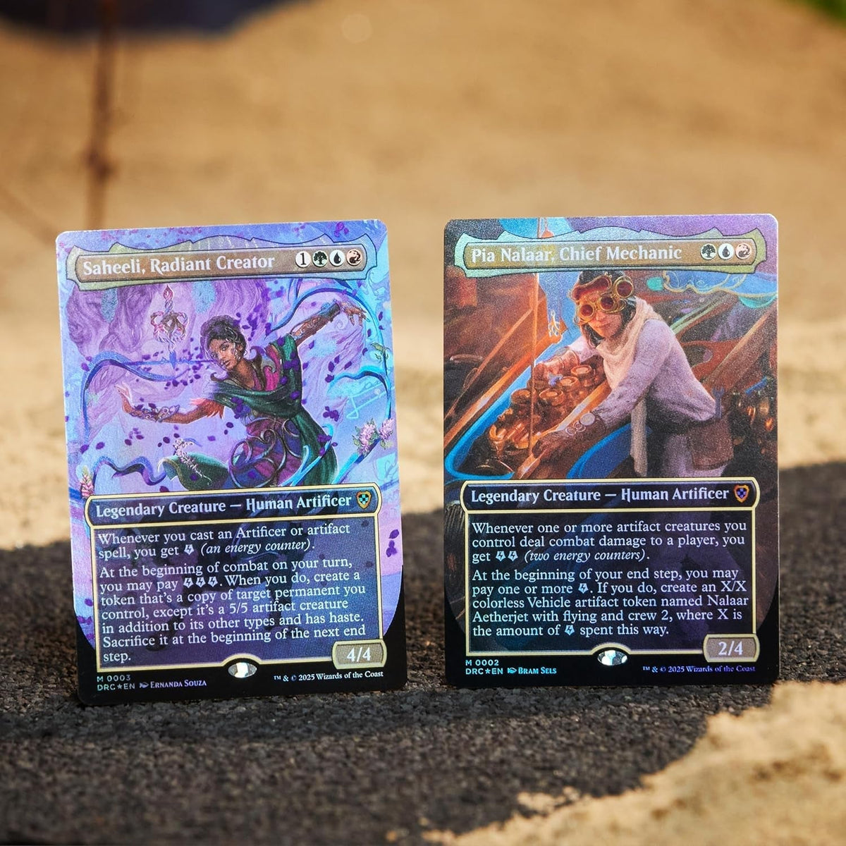 Magic: the Gathering Aetherdrift Commander Deck - Living Energy, Green/Blue/Red