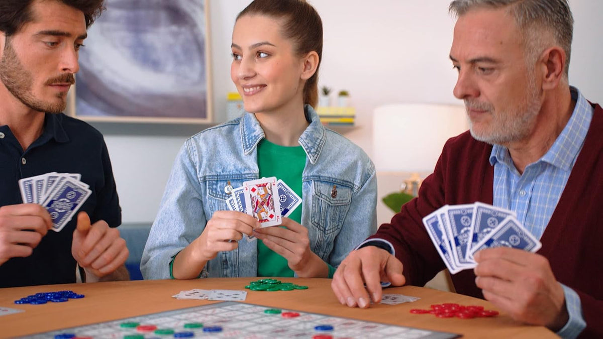 Goliath Games Sequence | Five-In-A-Row Fun for Everyone! | Family Strategy Game | for 2 or More Players, Ages 7+, White