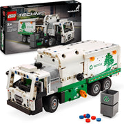 Technic Mack LR Electric Garbage Truck Toy for Boys & Girls Aged 8 plus Years Old, Recycling Bin Lorry with Realistic Features, Vehicle Gift Idea 42167