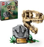 Jurassic World Dinosaur Fossils: T. Rex Skull Toy for 9 plus Year Old Boys, Girls & Kids, 3D Skeleton Model Kit with Opening Jaw and Display Stand, Makes a Cool Dino Decoration, Gift Idea 76964