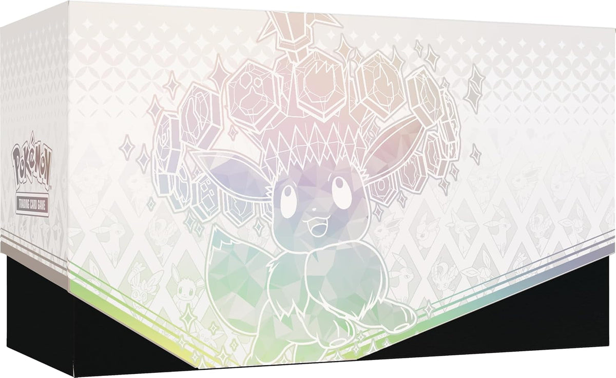 TCG: Scarlet & Violet—Prismatic Evolutions Elite Trainer Box (1 Full Art Promo Card, 9 Boosters & Premium Accessories)