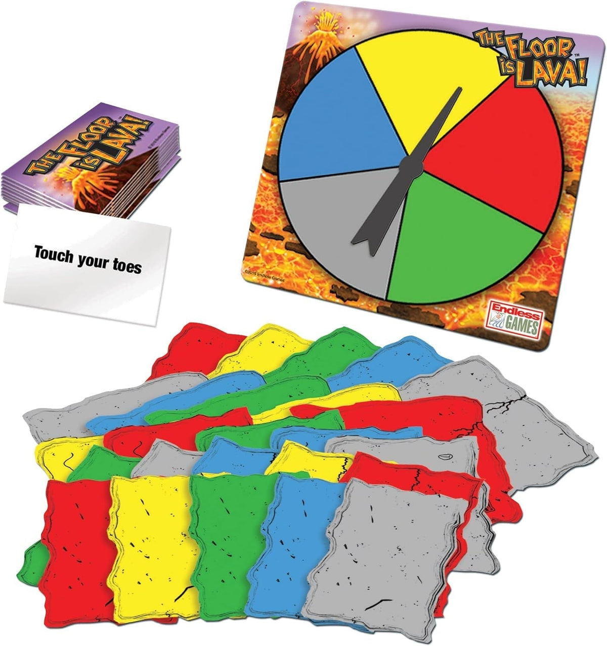 The Floor Is Lava! | the Fun, Physical, Lava Leaping Game | Kids Party Games | for 2-6 Players | Ages 5+