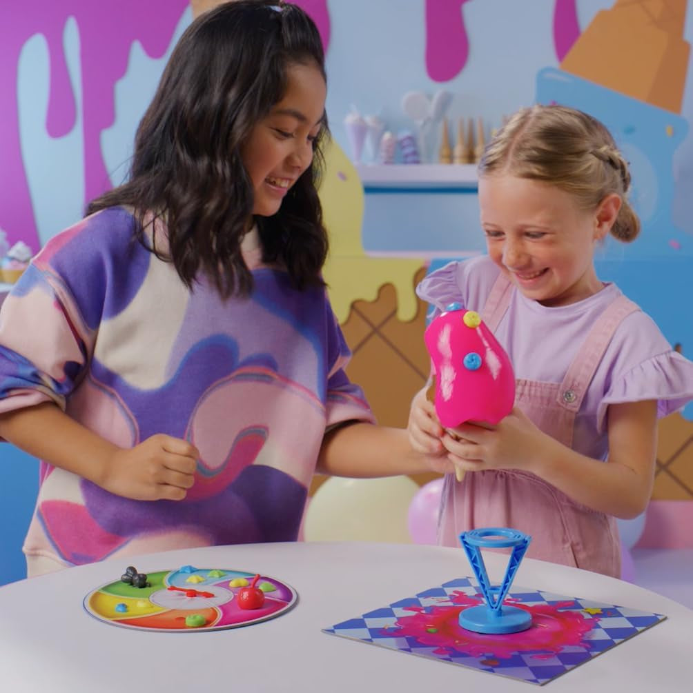 Games Ice Cream Meltdown: the Quick-Drippin', Ice Cream Lickin', Topping Tippin' Game! | Kids Action Games | for 2+ Players | Ages 4+
