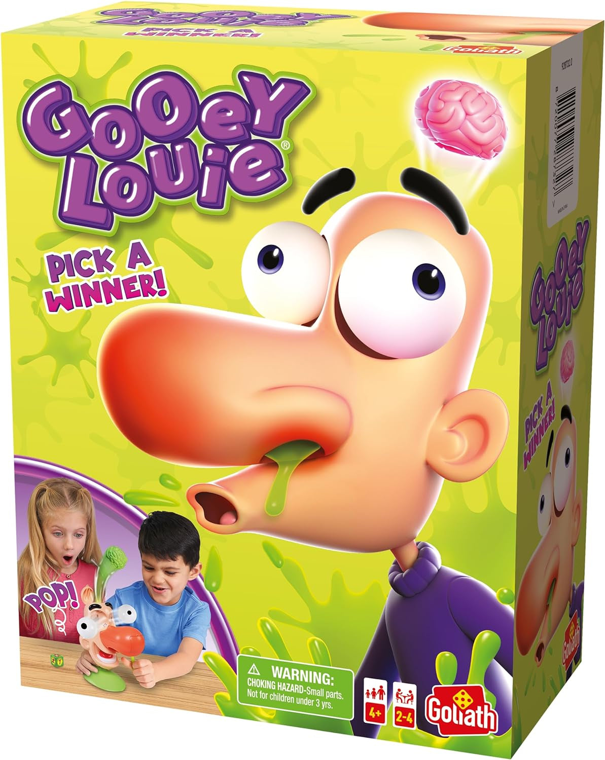 Games Gooey Louie: Pick a Winner! | New & Improved Bogey Picking Fun! | Kids Action Games | for 2+ Players | Ages 4+