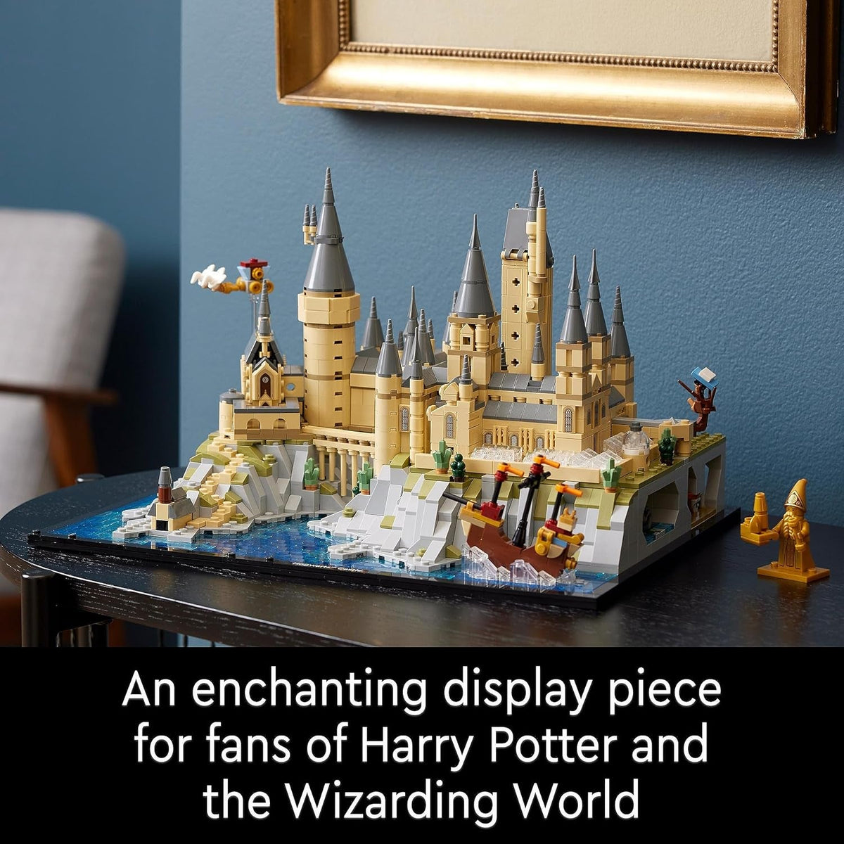 Harry Potter Hogwarts Castle and Grounds - Collectible Set for Adults Incl. Main & Astronomy Towers, Great Hall, Chamber of Secrets & Architect Minifigure - 76419