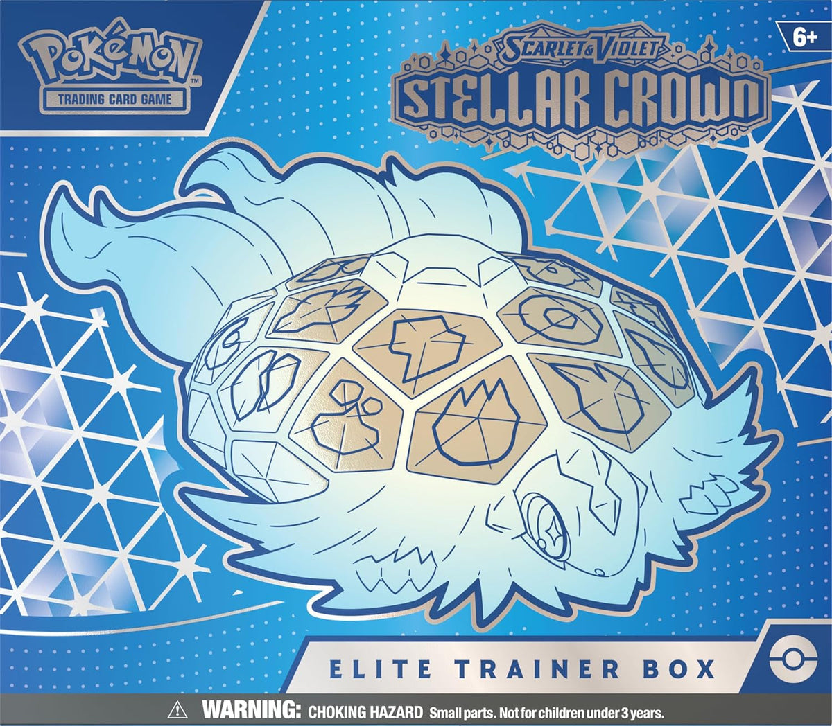 TCG: Scarlet & Violet—Stellar Crown Elite Trainer Box (1 Full-Art Promo Card, 9 Boosters & Premium Accessories)