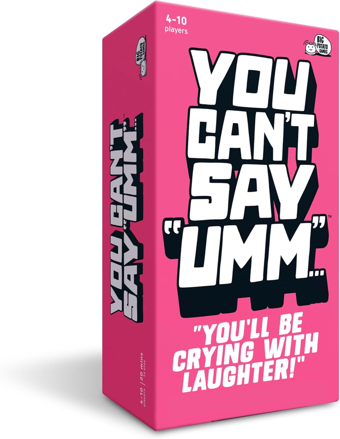 You Can’T Say Umm: Board Game for Adults and Kids, Fun Family Word Game for Game Night (4-10 Players)