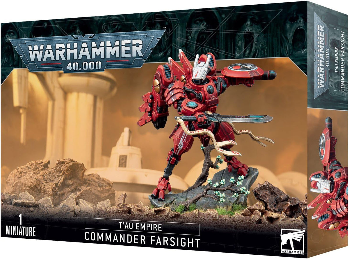 '- Warhammer 40,000 - T'Au Empire: Commander Farsight