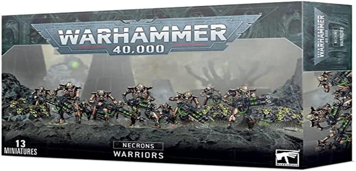 Warhammer 40K - Necron Warriors, Black