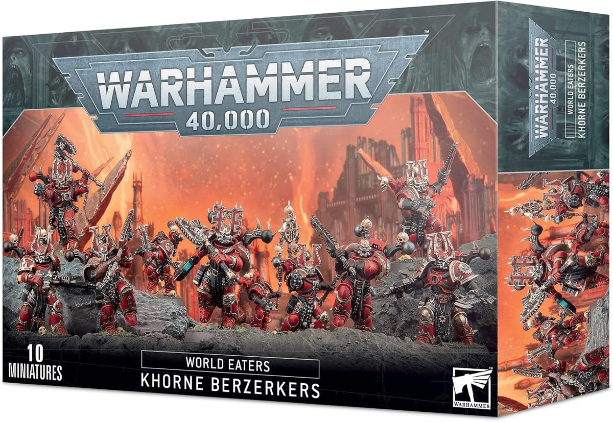 Warhammer 40K - Chaos World Eaters Berserkers of Khorne