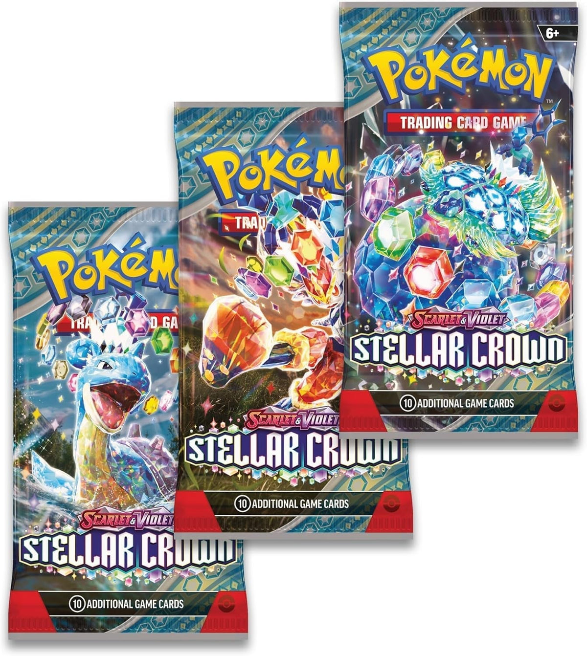 TCG: Scarlet & Violet—Stellar Crown 3-Pack Blister - Tinkaton (3 Booster Packs & Foil Promo Card)