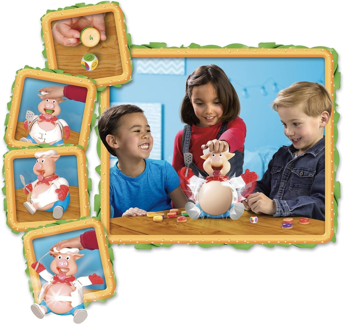 Games Pop the Pig: Even Bigger and Better Kids Games | for 2-6 Players | Ages 4+