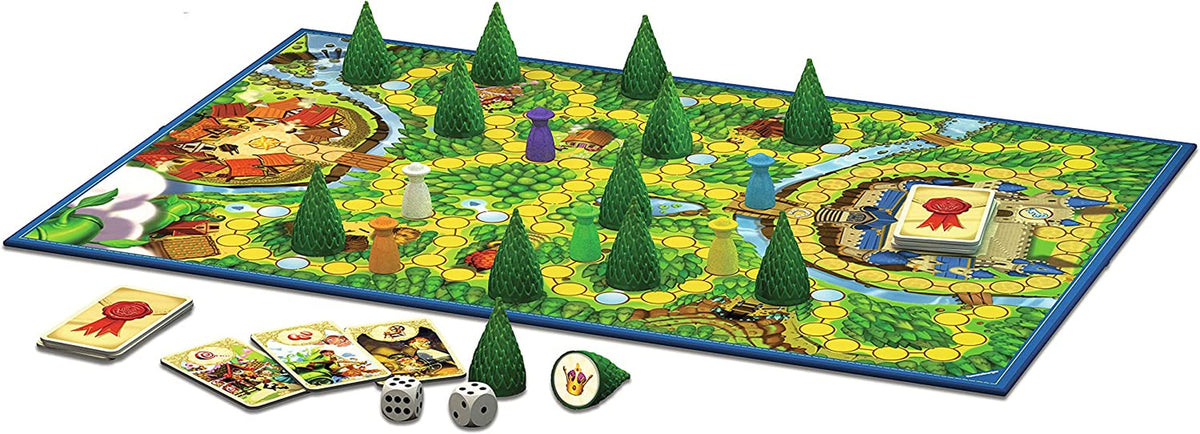 Enchanted Forest Classic Family Board Game for Kids Age 4 Years and up - 2 to 4 Players - Magical Treasure Hunt