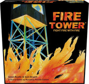 Games Fire Tower: Fight Fire with Fire | Can You Be the Last Tower Standing? | Strategy Board Games for Adults | for 2-4 Players | Ages 13+, Black