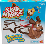 Games - Skid Markz, the Scootin, Dog-Doodlin Game for Kids, for 3-9 Players Ages 6+