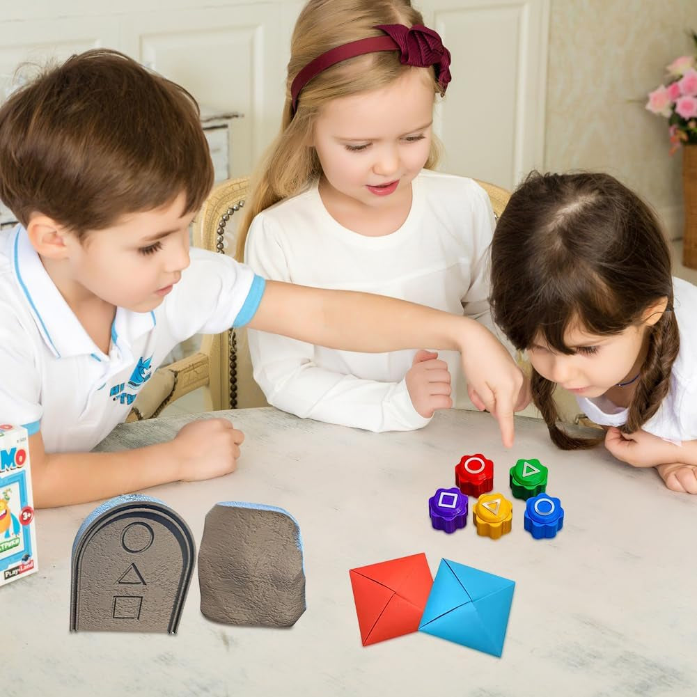 Gonggi Korean Traditional Play Game Set, Family Travel Games- Jebi Chagi, Gong-Gi, Biseokchigi, Paeng-Y, DDAKJI, Portable & Durable Gonggi Folk Game Set for TV Fans