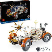 Technic NASA Apollo Lunar Roving Vehicle – LRV, Space Rover Model Kit for Adults to Build, Collectible Home or Office Decor Set, Gift for Men, Women, Him and Her 42182