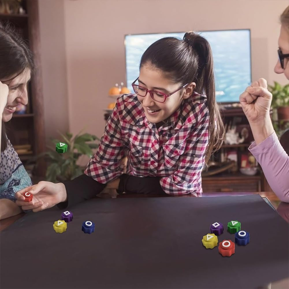 Game Set, Traditional Korean Game, Play Game Gonggi Jack Stone Pebbles Set Stone Catching Game for Family Games Board Game Party Games, Hand Eye Coordination Training Toy
