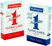 Playing Card Game, Play with the Classic Red and Blue Twin Pack, Great Travel Companion, Gift and Toy for Boys, Girls and Adults.