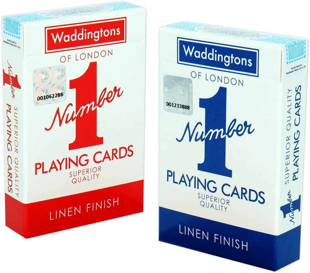 Playing Card Game, Play with the Classic Red and Blue Twin Pack, Great Travel Companion, Gift and Toy for Boys, Girls and Adults.