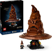 Harry Potter Talking Sorting Hat Set, Model Kit for Adults to Build with 31 Randomised Sounds and a Character Minifigure, Wizarding World Gifts for Men, Women, Him or Her 76429
