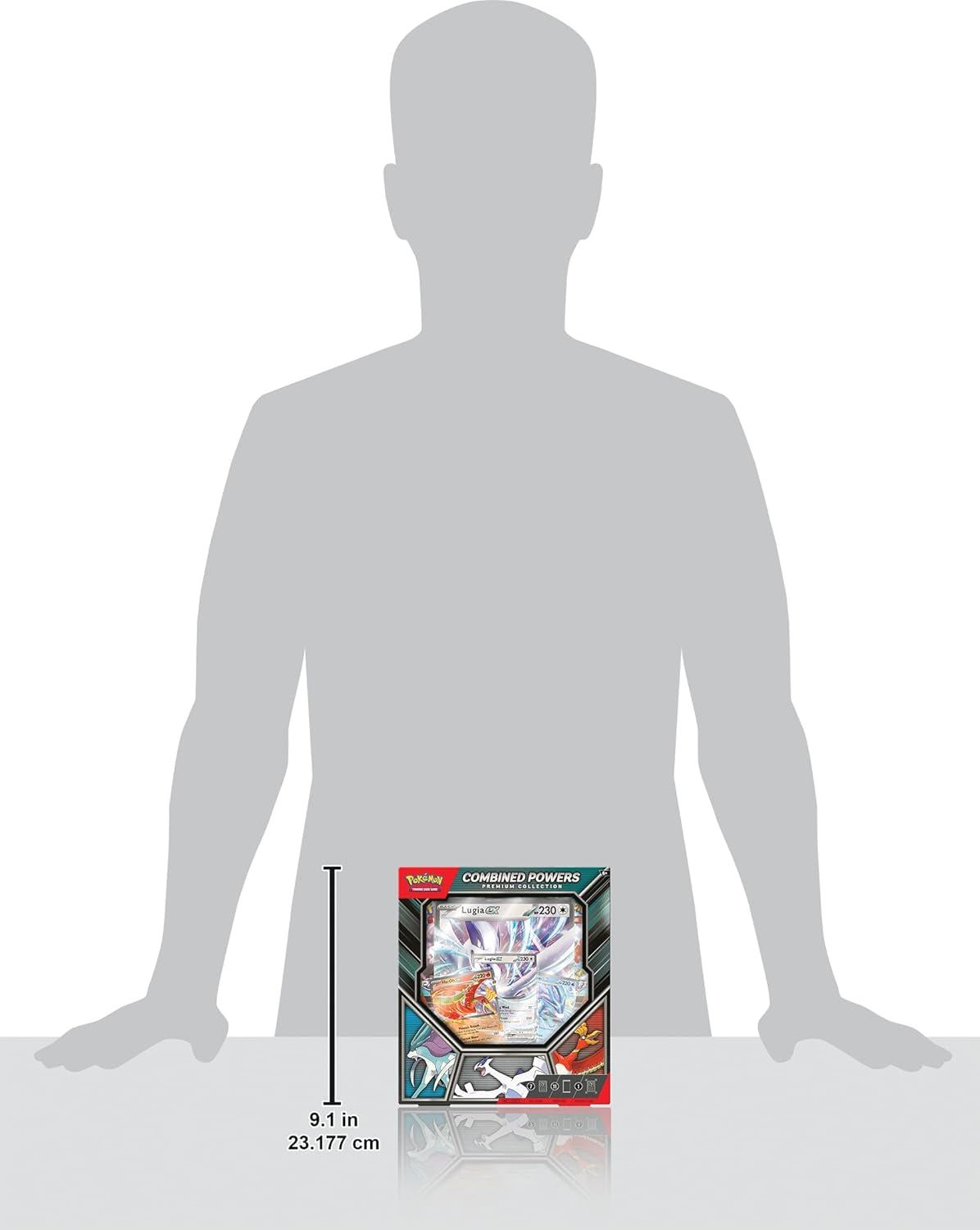 TCG: Combined Powers Premium Collection – English Language (7 Foil Cards, 1 Oversize Card & 11 Booster Packs)
