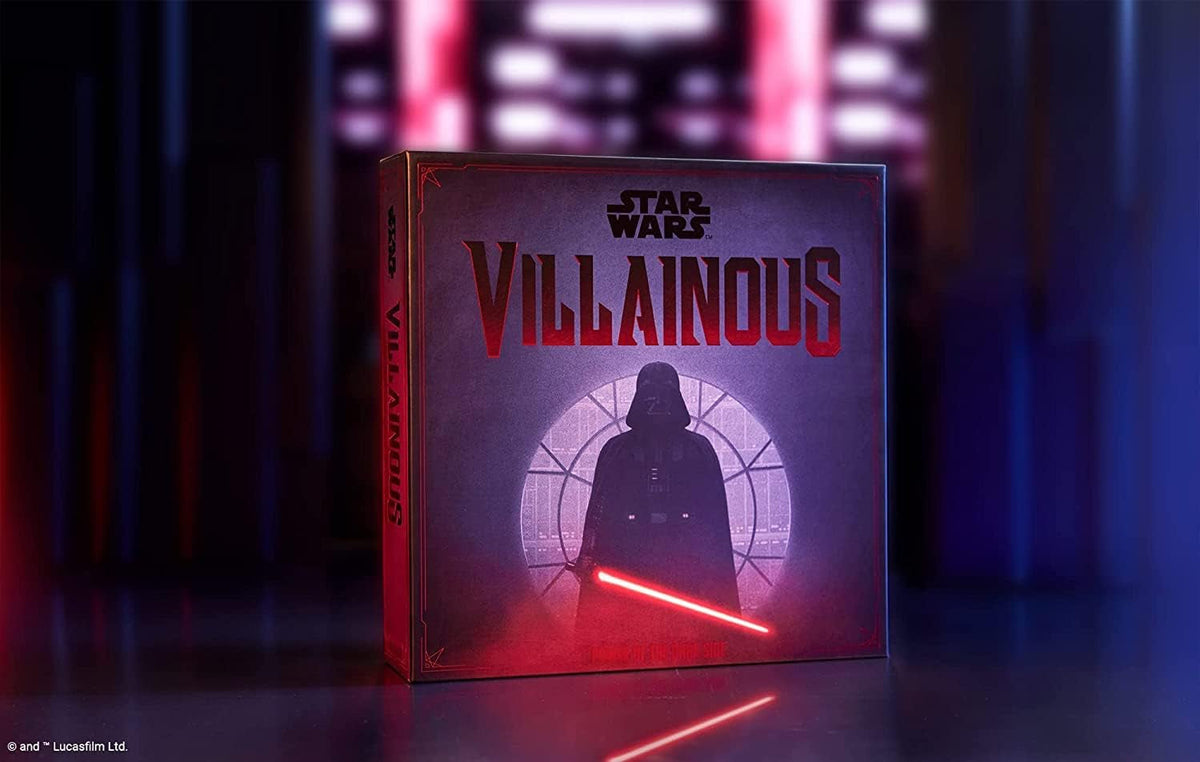Star Wars Villainous Power of the Dark Side - Darth Vader - Expandable Strategy Family Board Games for Adults and Kids Age 10 Years up - 2 to 5 Players (English Version)