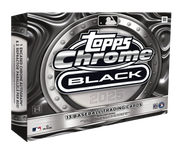 2025 Topps Chrome Black Baseball Hobby 12 Box Case
