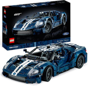 Technic 2022 Ford GT Car Model Kit for Adults to Build, 1:12 Scale Supercar with Authentic Features, Advanced Building Set, Collectible Gift for Men & Women 42154