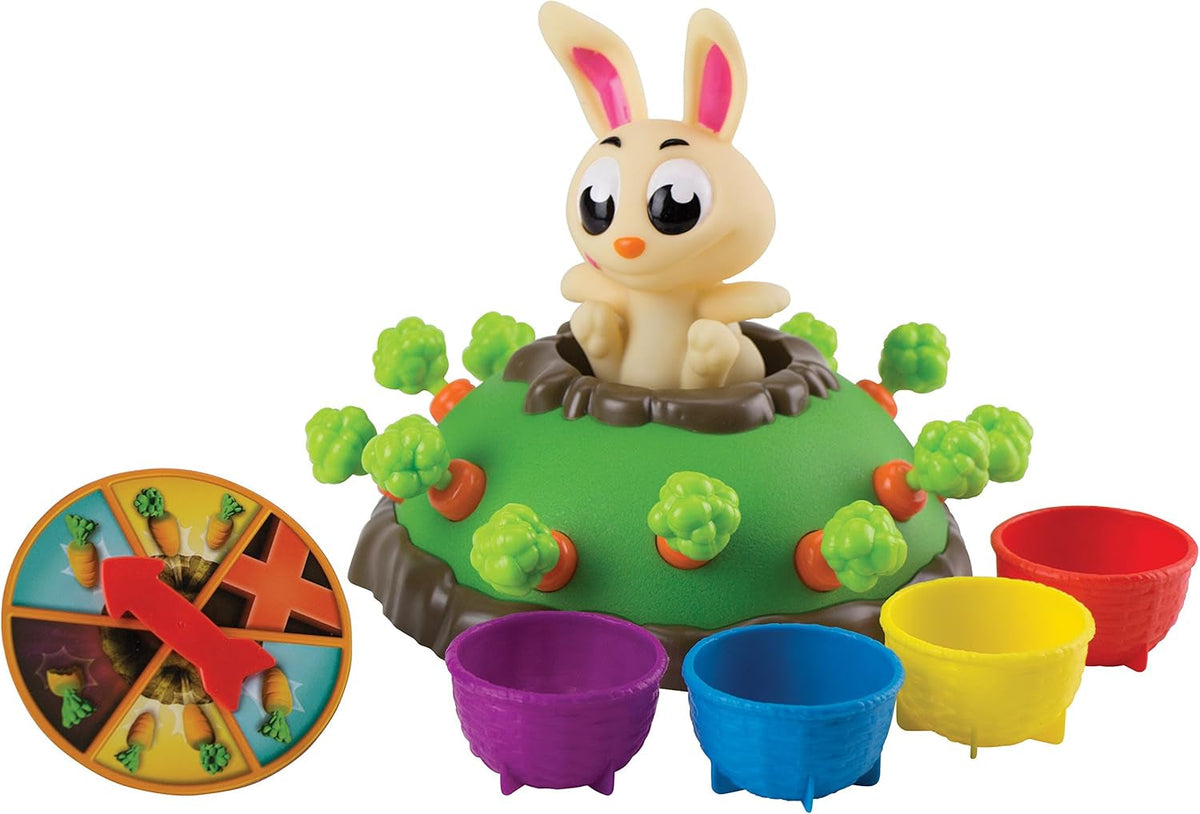 Jumping Jack, Board Game with Rabbits from 4 Years, Board Games for 2 to 5 Players